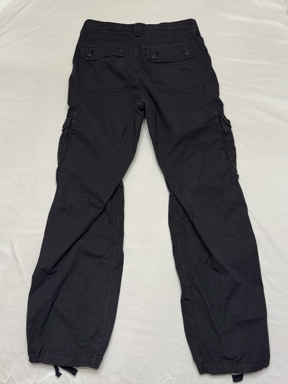 American Eagle Outfitters Black Cargo Jogger Pants - Picture 5 of 6